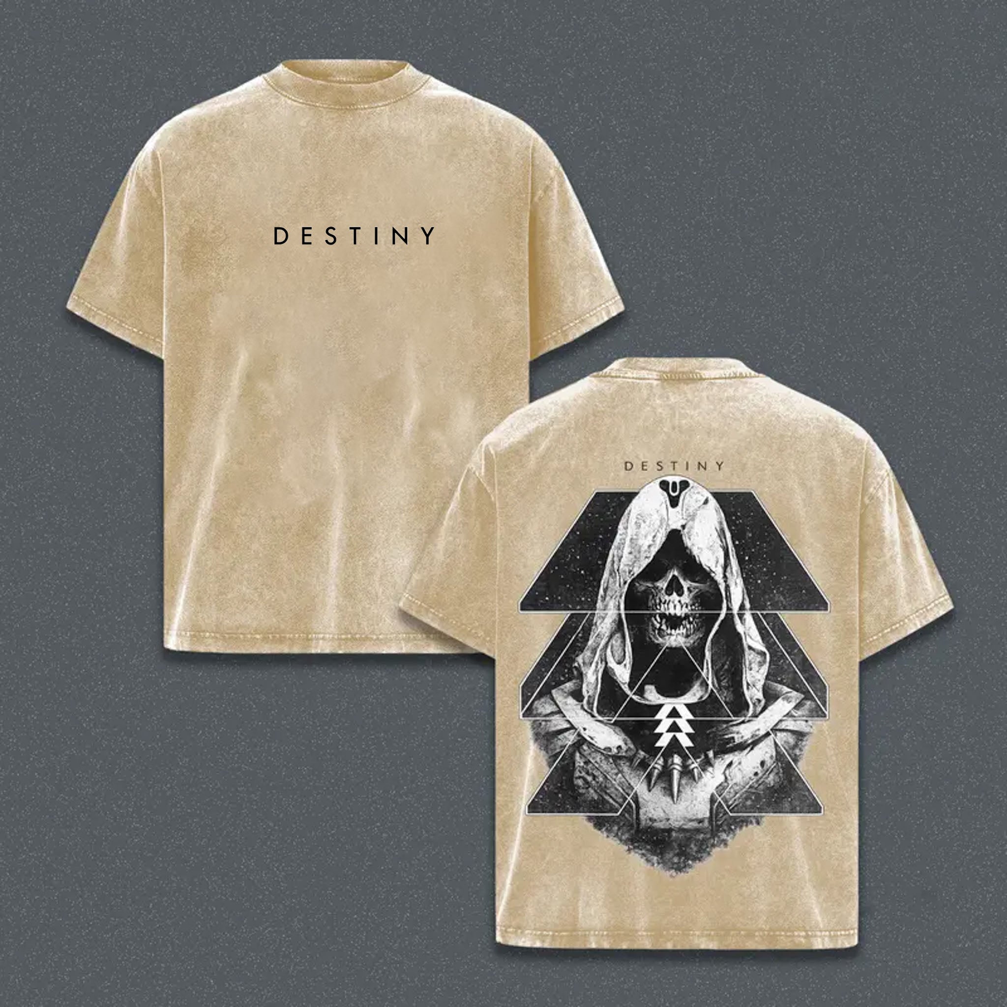 Destiny Printed Unisex Washed T-Shirt