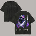Destiny 2 Printed Unisex Washed T-Shirt